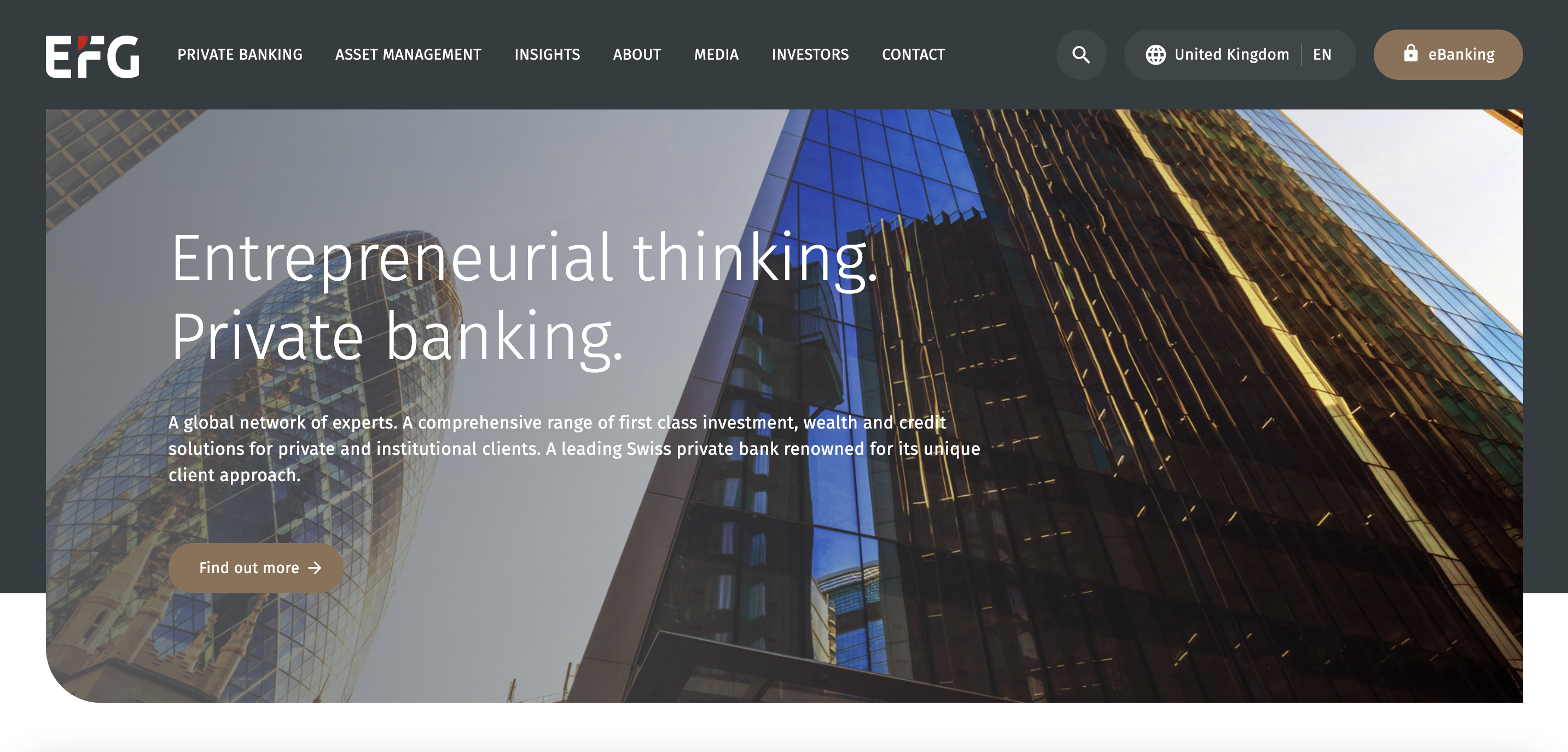 EFG private bank
