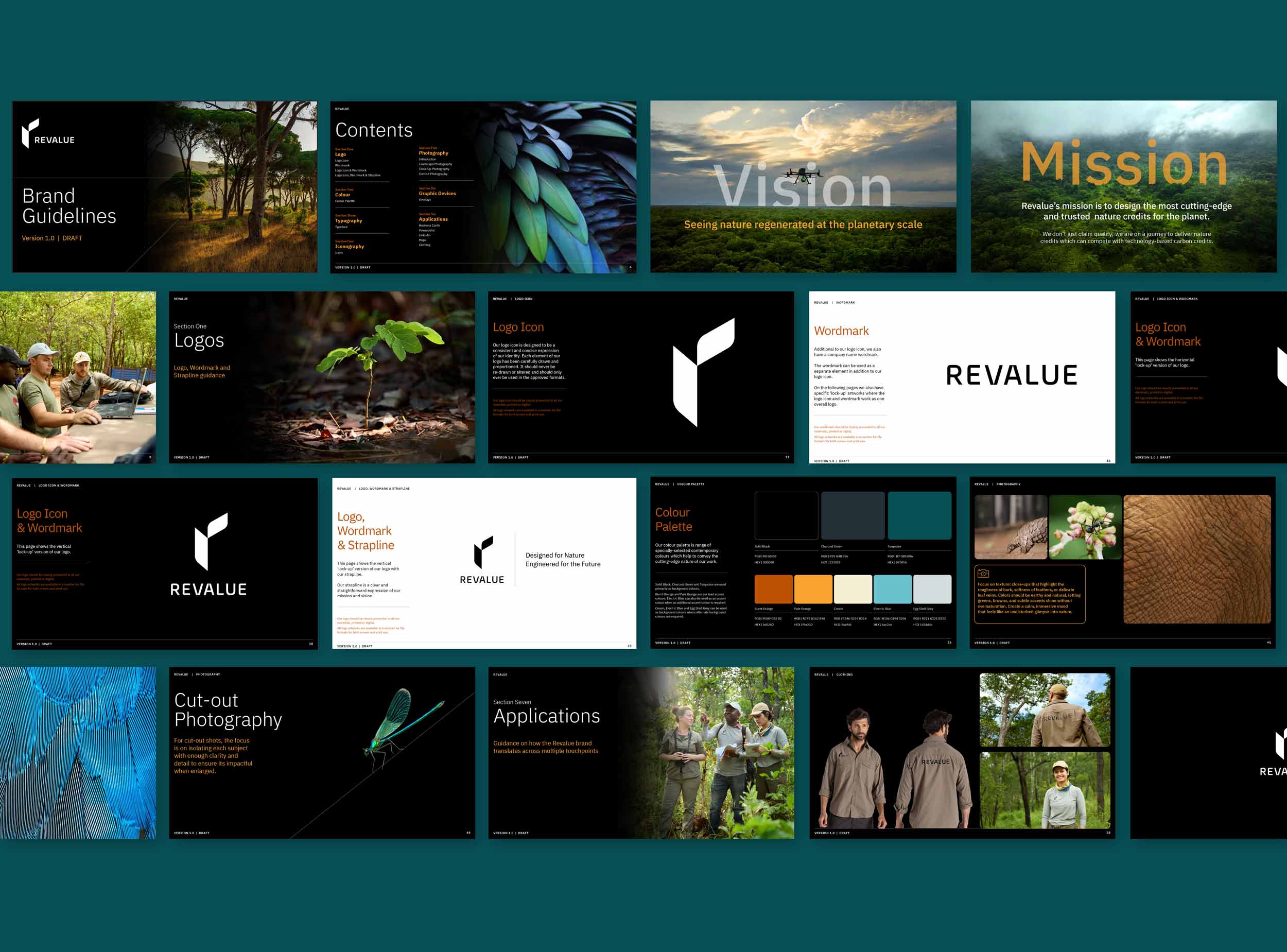 Revalue brand identity