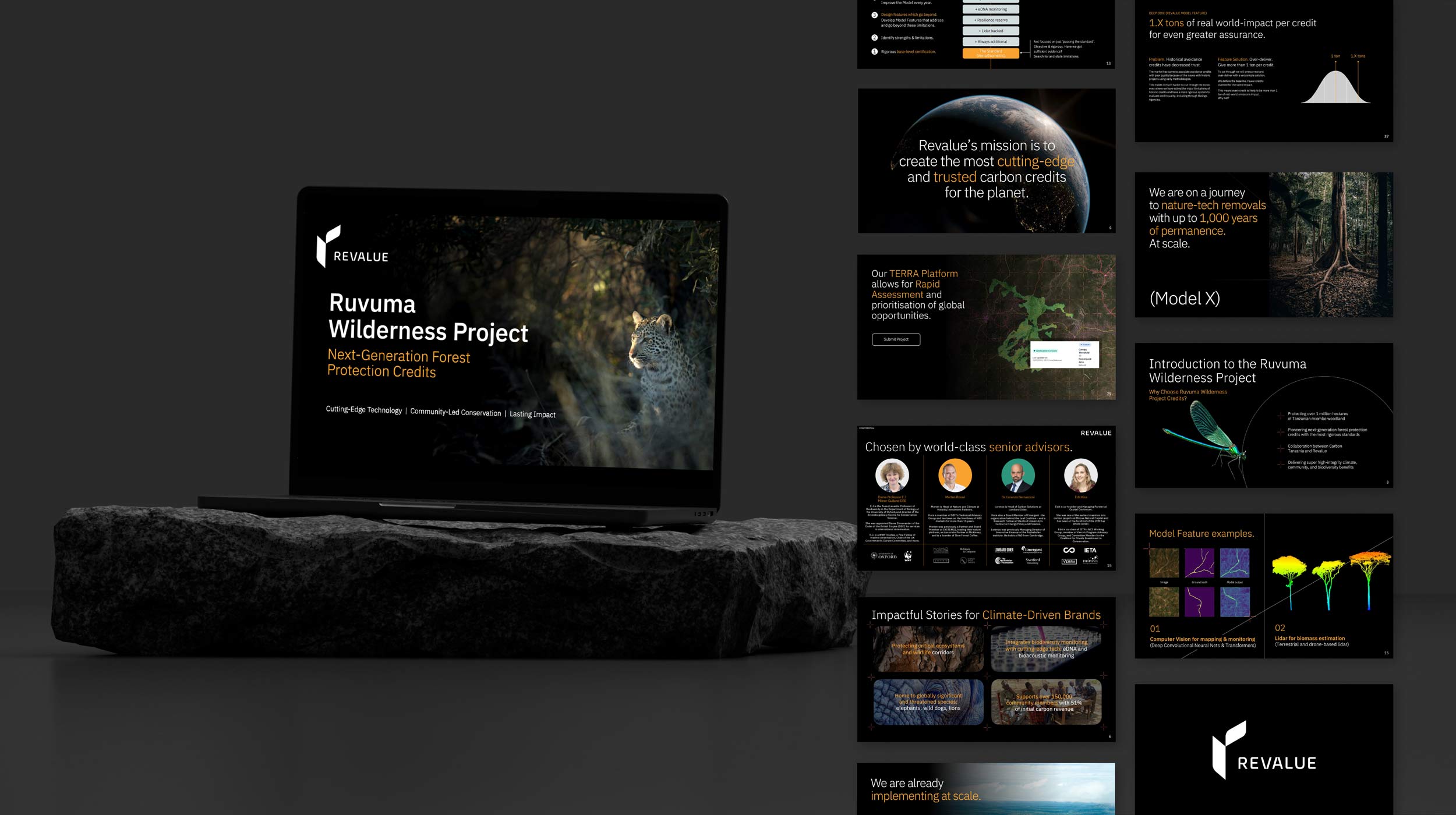 Revalue brand identity